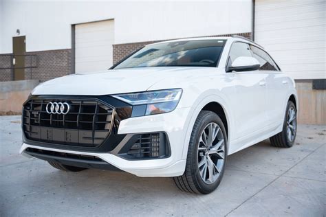 Used 2020 Audi Q8 3.0T quattro Premium SUV AWD White! Navigation! LOADED Perfect! For Sale ...