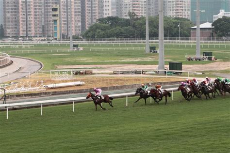 Sha Tin Racecourse, Located in Sha Tin in the New Territories. 11 July 2011 Editorial ...