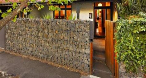 Gabion Fences and Stone Walls | Rock fence design | USA