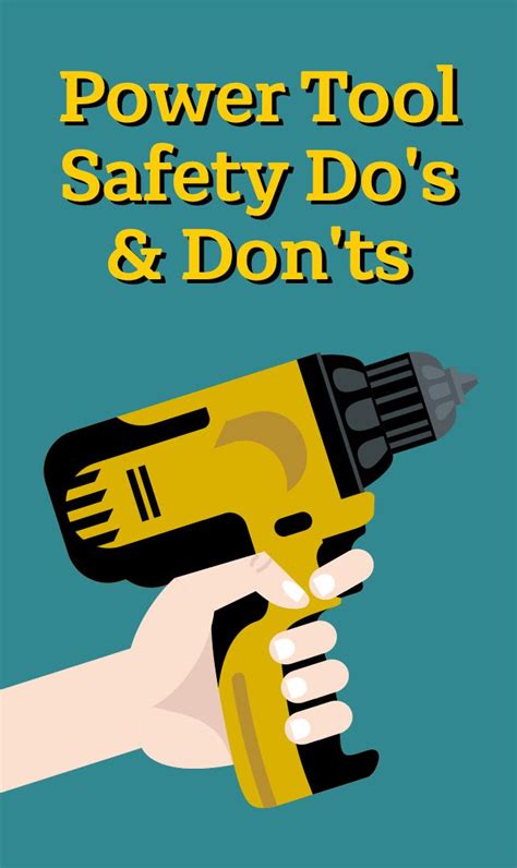 Power Tool Safety: DIY Do's and Don'ts | BLINQ Blog | Power tool safety, Home improvement ...