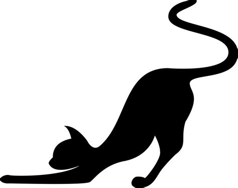 Related image | Cat silhouette, Black cat art, Black cat tattoos