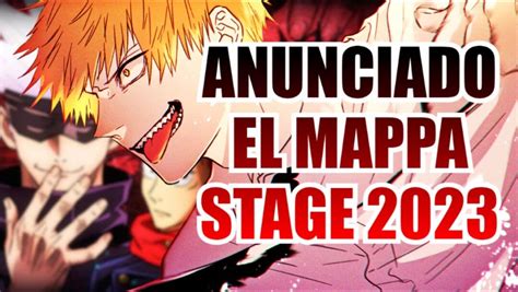 Anunciado el MAPPA Stage 2023, con animes como Chainsaw Man, Jujutsu Kaisen y muchos más