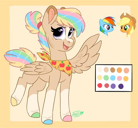 Custom: Apple Jack x Rainbow Dash by MoccaBliss on DeviantArt