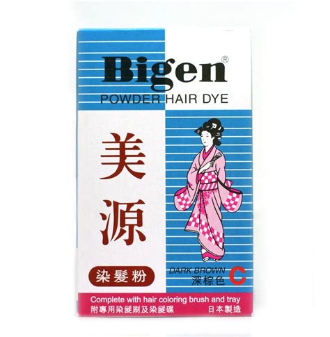 Bigen Powder Hair Dye - Dark Brown Color C 6g Japan – oasis.herb