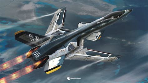 ArtStation - Forward Swept Wing Jet, Rasmus Poulsen | Fighter jets ...