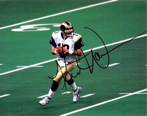 Kurt Warner autographed 8x10 photo (St. Louis Rams, Super Bowl Champion ...