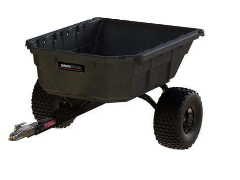 12.5 Cu. Ft. Poly Swivel ATV Dump Cart