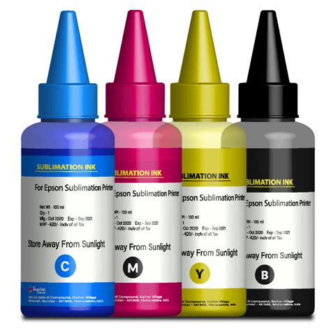 Sublimation Ink | Sublimation Printing Ink | Imprint Solution