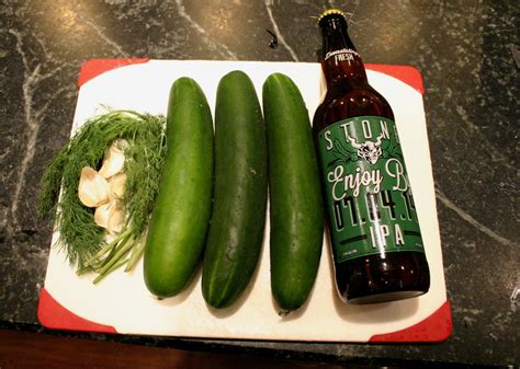 Cooking with Beer | Stone Cold IPA Pickles