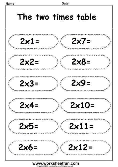 times table worksheets Printable Multiplication Worksheets ...