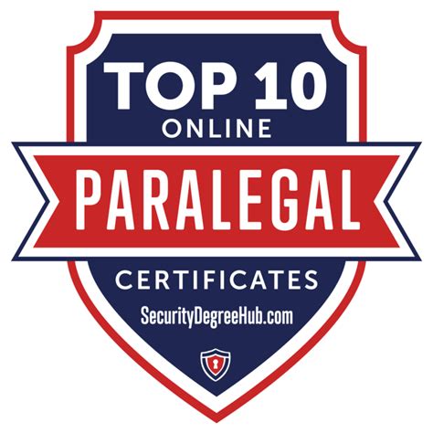 10 Top Online Paralegal Certificates - Security Degree Hub