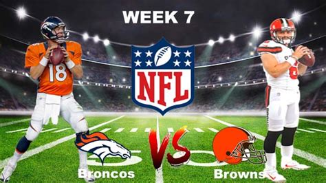 Denver Broncos vs Cleveland Browns Live Stream: Thursday, October 21, 2021 – NFL Fixtures, News ...