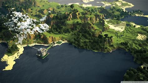 Minecraft Landscape Wallpapers - Top Free Minecraft Landscape Backgrounds - WallpaperAccess