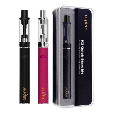 AUTHENTIC Aspire K2 Vape Pen Starter Kit 1.8ml 1.6Ω 800mAh + Free ...