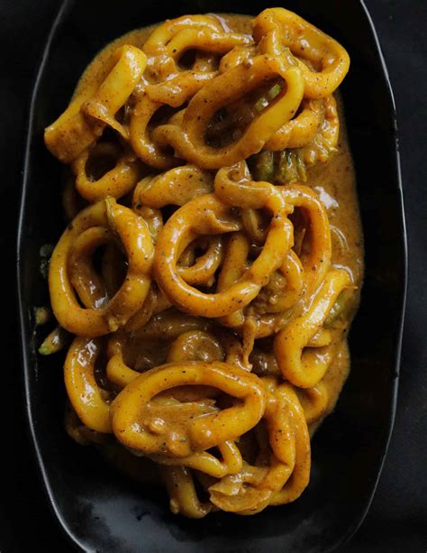 SQUID CURRY(cuttlefish curry). - THE SEAFOOD BLOG