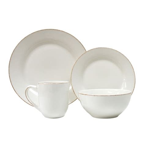 White Dinnerware Set | Inhabitr Furniture Rental | Inhabitr