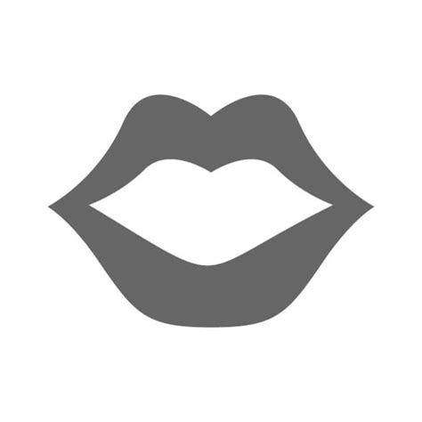 Blowing Kisses Lips Craft Shape | Craftcuts.com