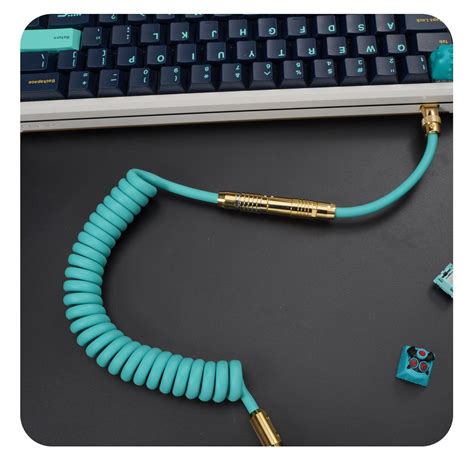 Keyboard Cable Coiled Cable Custom Cable Detachable USB C | Etsy