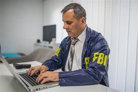 FBI typing on computer Blank Template - Imgflip