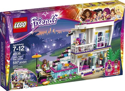 LEGO Friends Livi's Pop Star House 41135 by LEGO: Amazon.fr: Jeux et Jouets