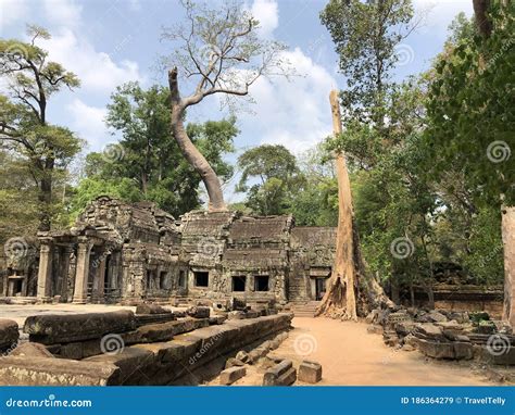 Ta Prohm Temple Tomb Raider Temple Stock Image - Image of history ...