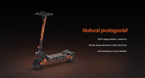 KuKirin G3 Pro Off-Road Electric Scooter 10 Inch Tires with 1200W*2 ...