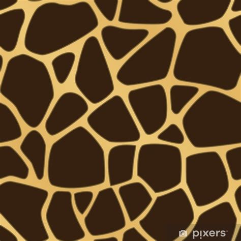 Poster Giraffe Spotted Background - PIXERS.US