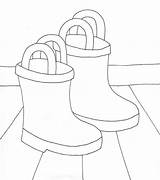 Rain Boots Coloring Page  Home sketch template