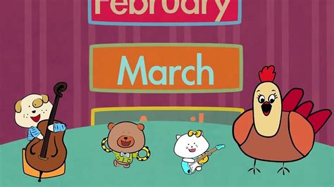 Months of the Year Song | Song for Kids | The Singing Walrus