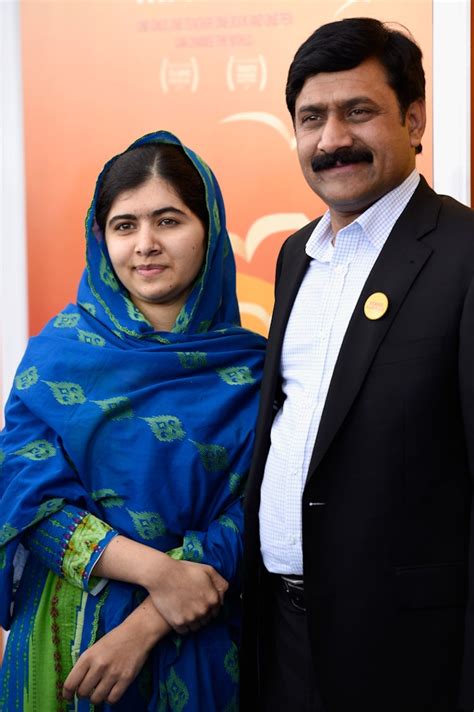 Malala Yousafzai's father, Ziauddin, said world peace can't exist ...