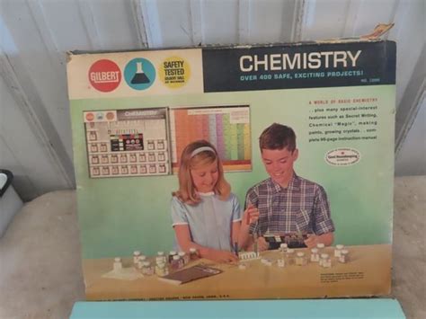 Vintage Gilbert Chemistry Set with Box - McSherry Auction Service Ltd.