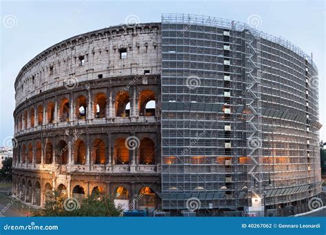 Colosseum Restoration Before And After