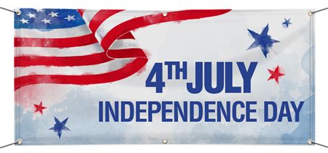 Buy 4th of July Banners - Independence Day Banner & Get 20% Off ...