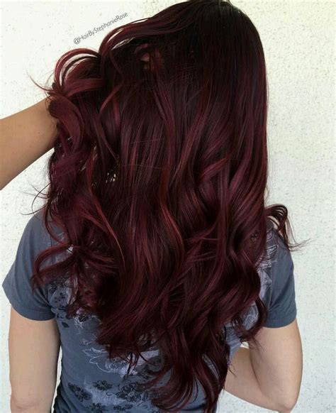 Burgundy hair color ideas with highlights - forgekoti