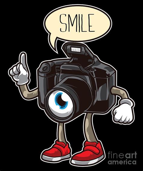 Funny camera with cartoon for kids Digital Art by Mister Tee - Fine Art America