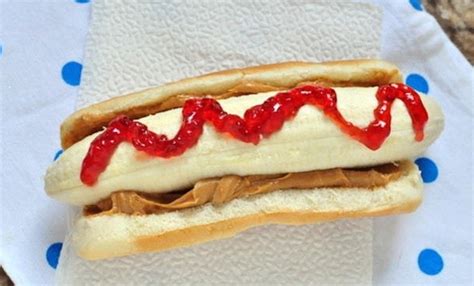 PB&J Banana Hotdog : shittyfoodporn