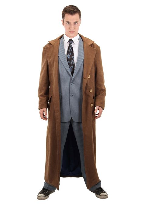 Doctor Who 10th Doctor Costume Coat - Walmart.com