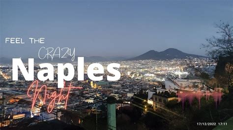 Naples Nightlife Walking Tour | Best Sunset View point of Naples,Italy - YouTube