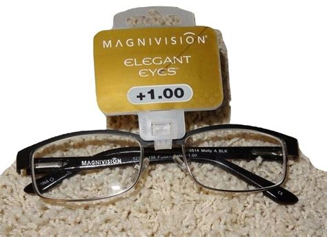 Reading Glasses Readers Magnivision Elegant Eyes +1.00 NWT #36 $25.00 Retail JB #Magnivis ...