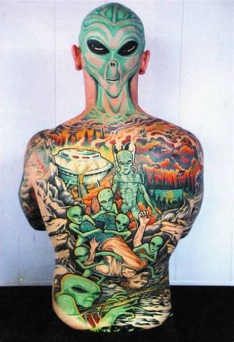 24 best Cool Alien Tattoos images on Pinterest | Alien tattoo, Cool tattoos and 3d tattoos