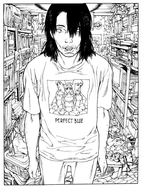 satoshi kon manga - Google Search | Satoshi kon, Blue anime, Manga illustration