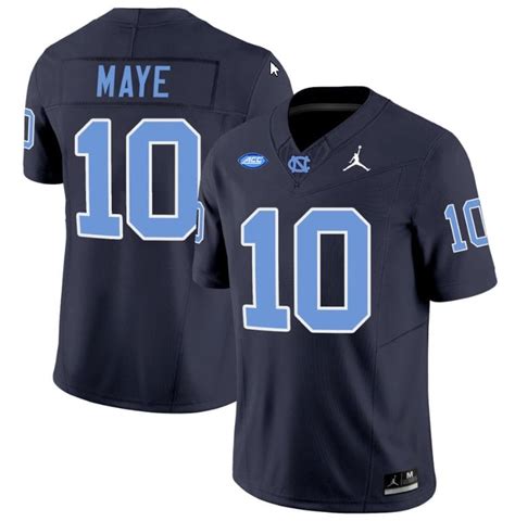 [Available Now] Buy New Drake Maye Jersey #10 Navy