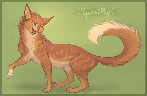 Warrior Cats - Squirrelflight by VanyCat.deviantart.com on @DeviantArt | Warrior cats art ...