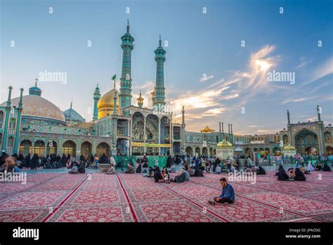 Iran, Qom City, Hazrat-e Masumeh (Holy Shrine Stock Photo - Alamy