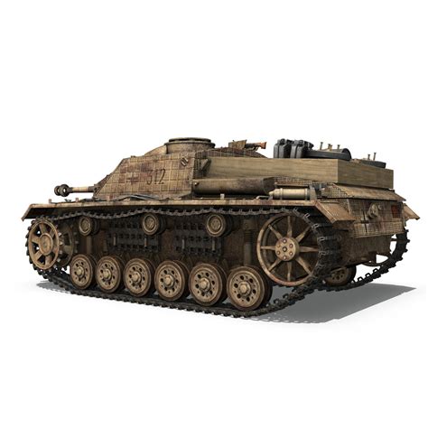 3D stug 3 - g model - TurboSquid 1154428