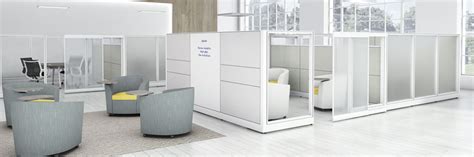 Open Office Cubicles And Workstations | Collaborative Office Interiors