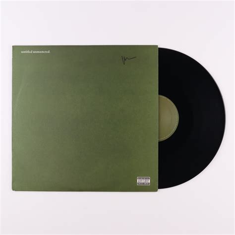 Kendrick Lamar Signed "Untitled Unmastered" Vinyl Record Album (JSA ...