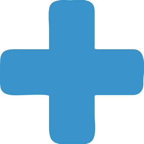 Blue Plus Sign Clip Art at Clker.com - vector clip art online, royalty free & public domain