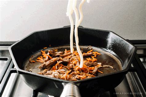 Stir Fry Yaki Udon Recipe · i am a food blog i am a food blog