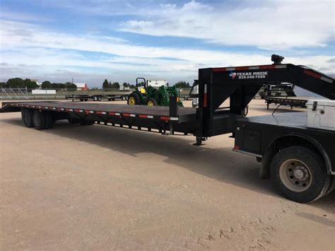 2014 Texas Pride Trailers FT835524KGN Flatbed Trailer | Happy Trailer Sales | PJ Trailers in Texas